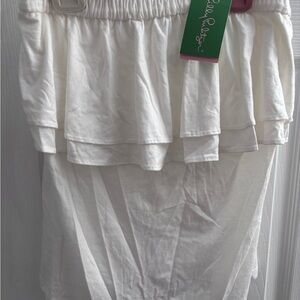 Lilly Pulitzer Rilo Tube Top in Resort White